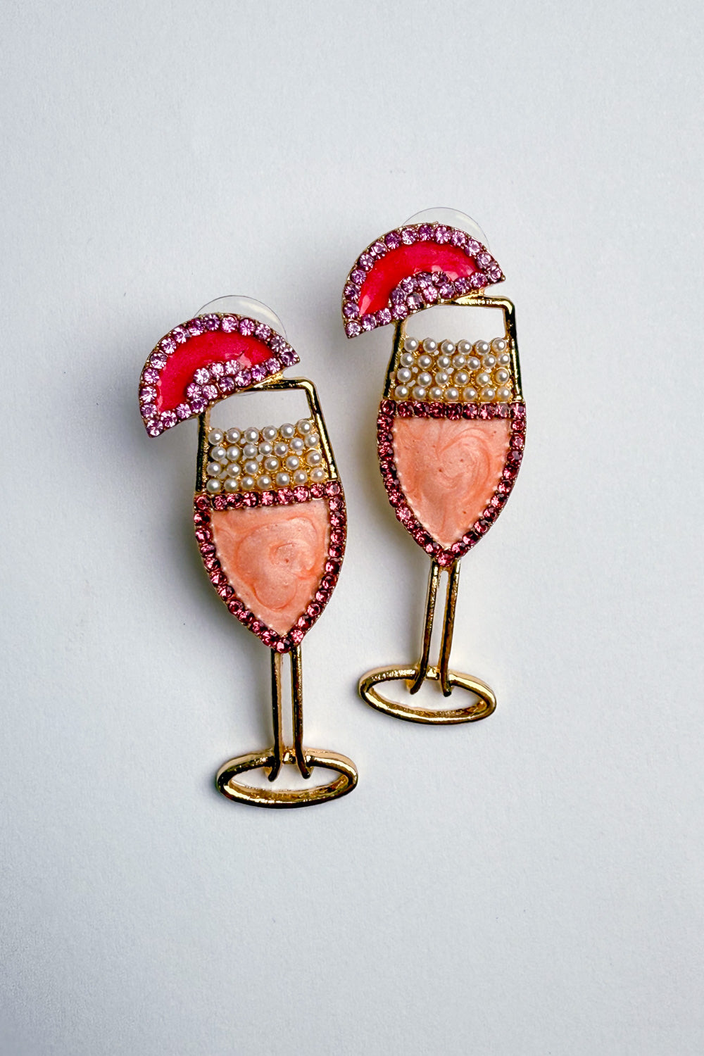Alexa Earrings - Pink