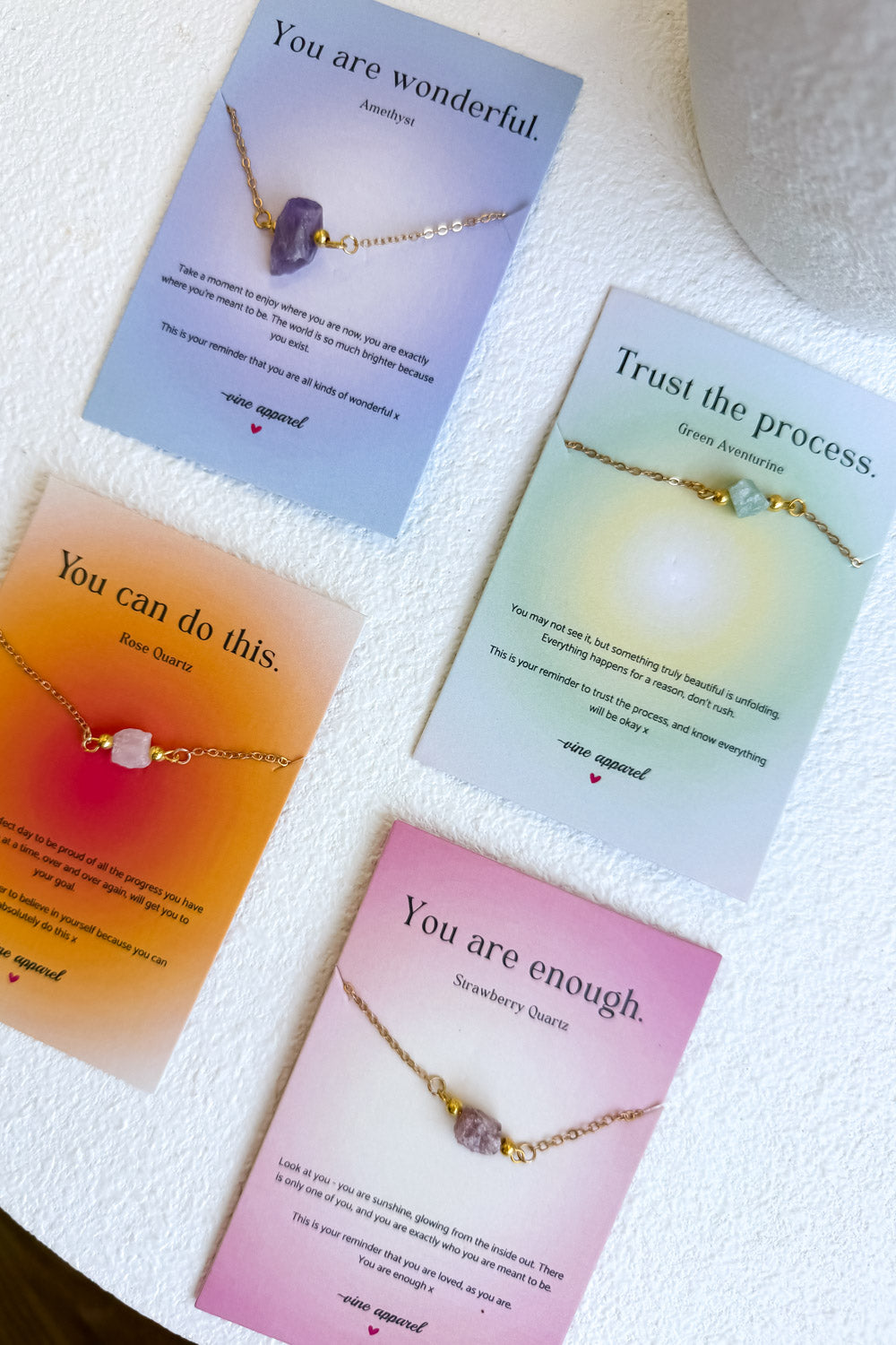 You Are Wonderful Bracelet - Amethyst - Image 4