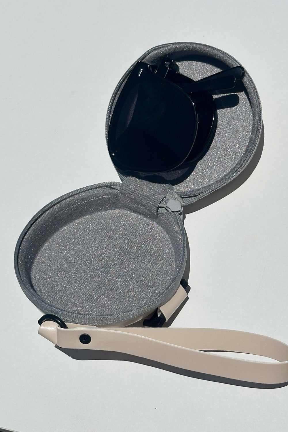 The Squared Foldie Sunglasses - Golden Ombre - Image 4