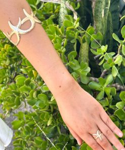 Alora Cuff & Ring Set - Gold