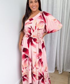 Aluna Maxi Dress - Blush Floral