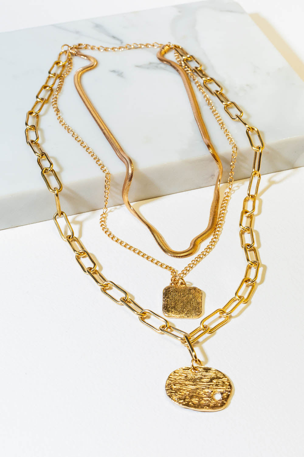 Athena Layered Necklace - Image 4
