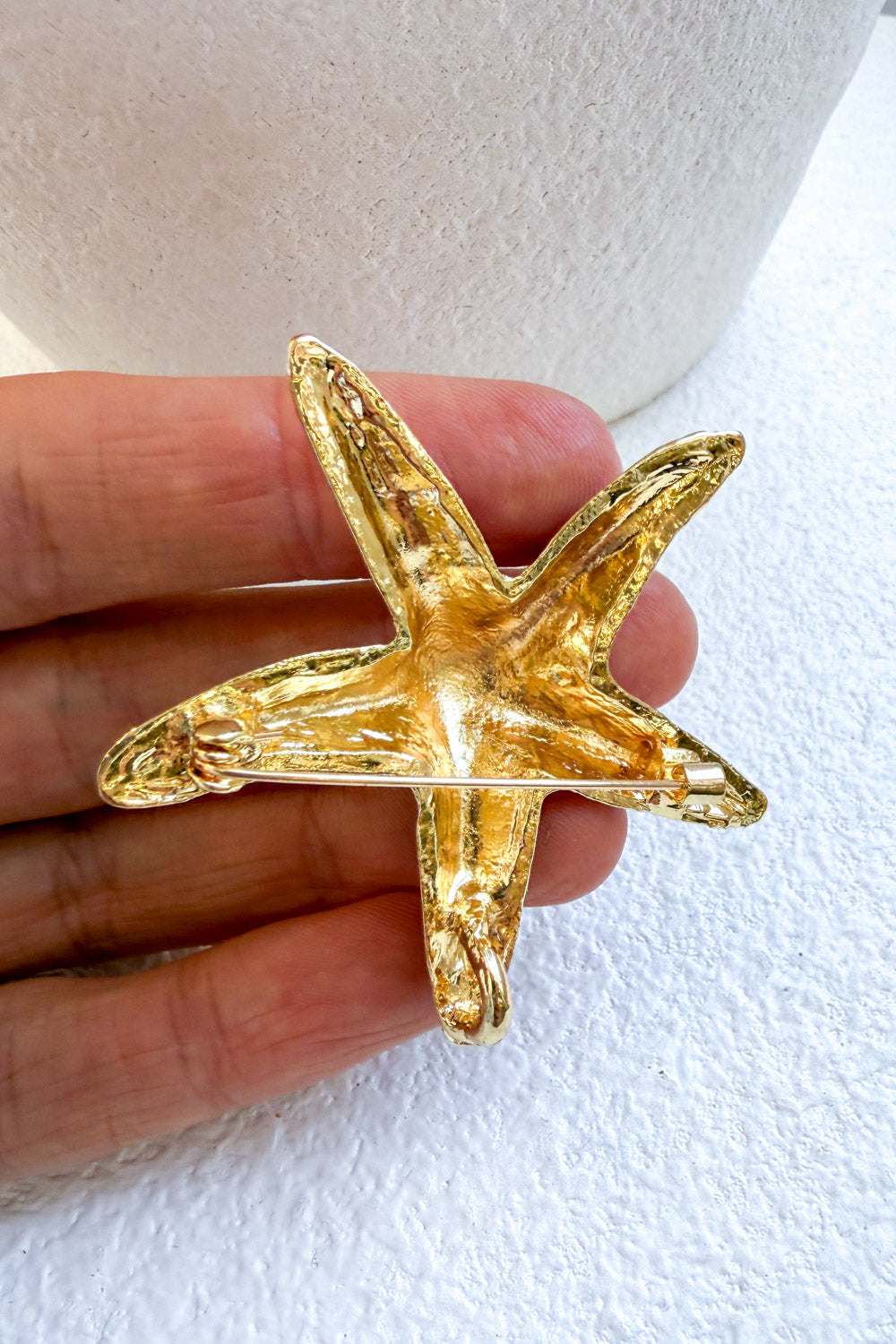 Azure Starfish Brooch - Lilac - Image 3