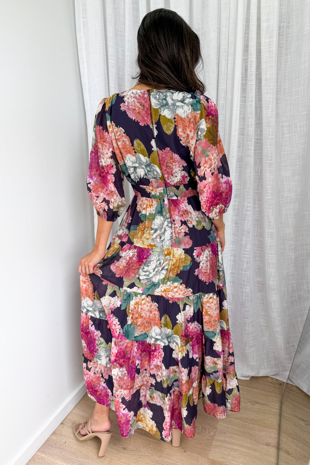 Caryssa Maxi Dress - Navy Bloom - Image 4