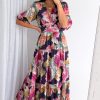 Caryssa Maxi Dress - Navy Bloom