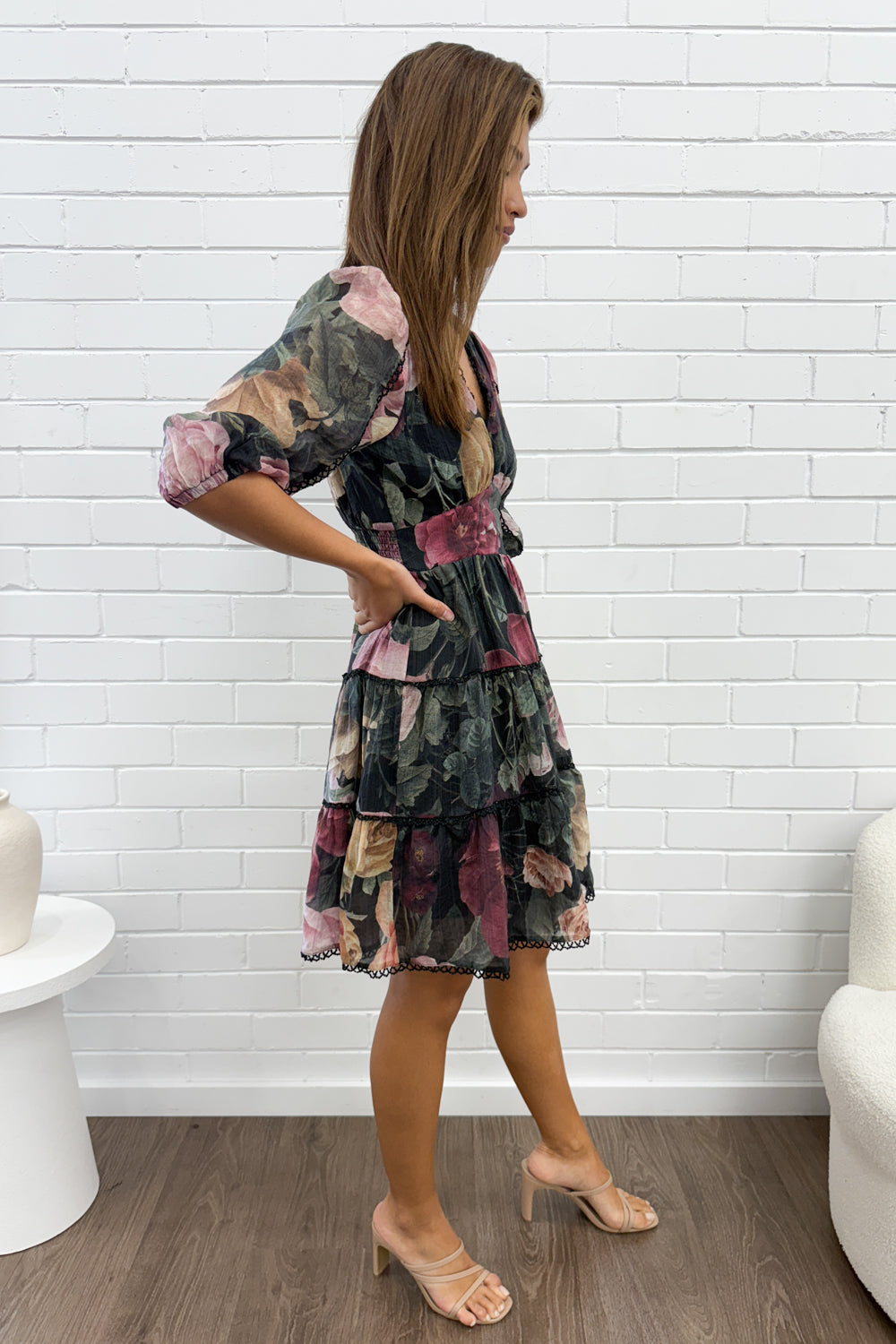 Catherine Dress - Vintage Floral - Image 3