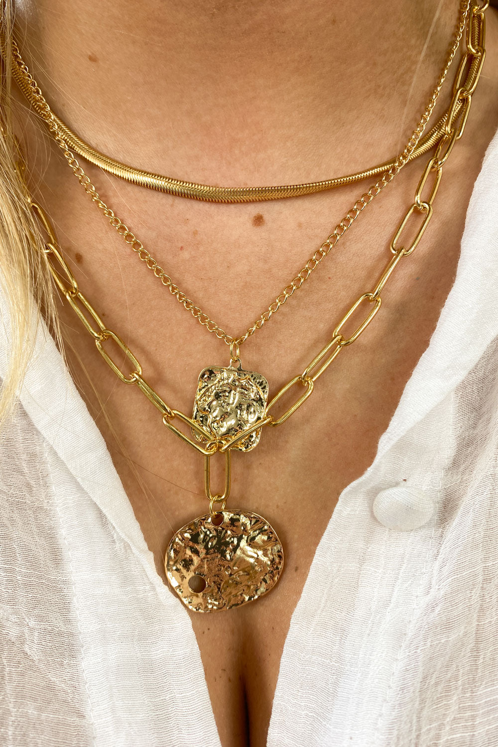 Athena Layered Necklace - Image 2