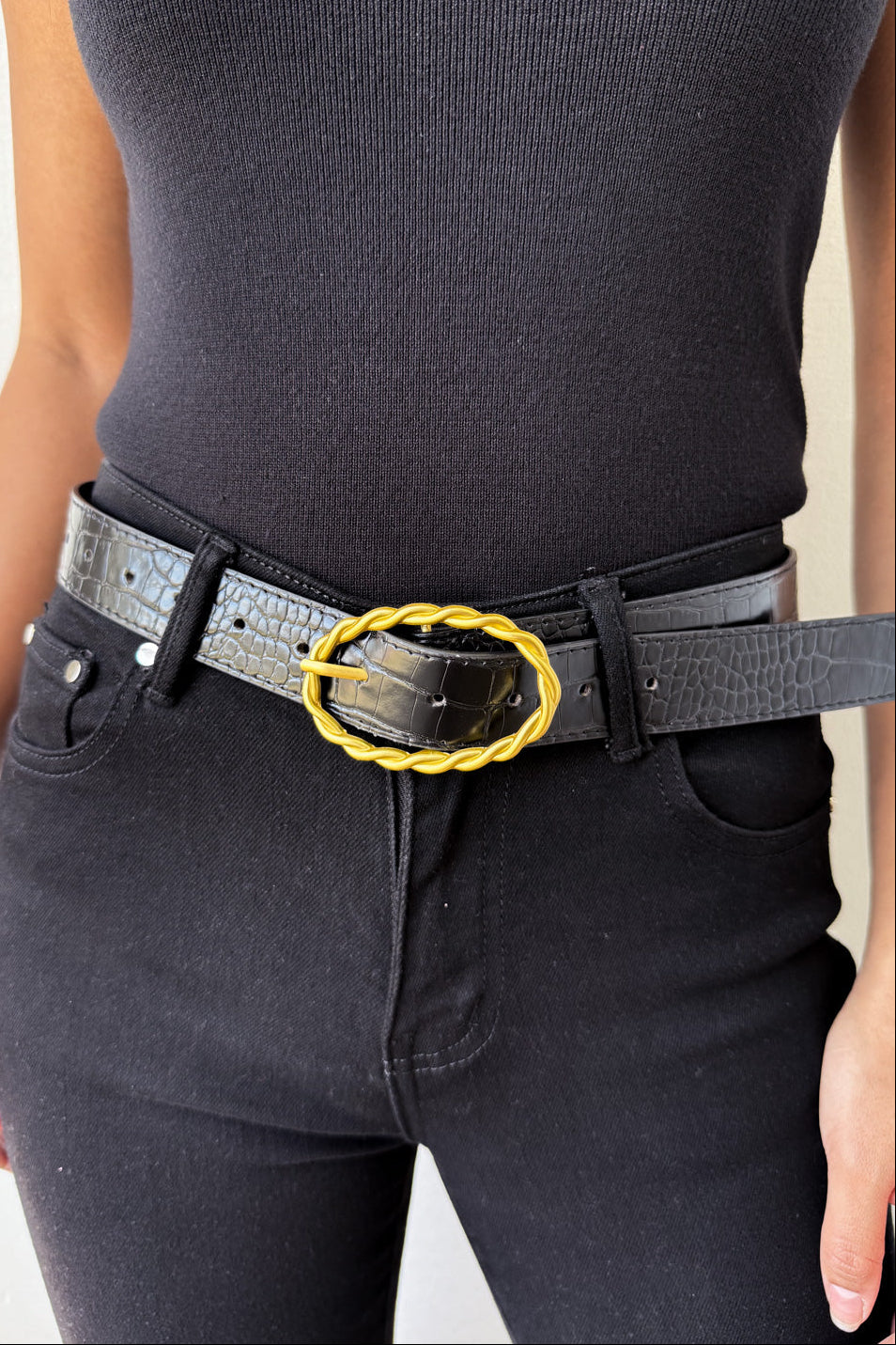 Hazel Twist Buckle Belt - Image 5