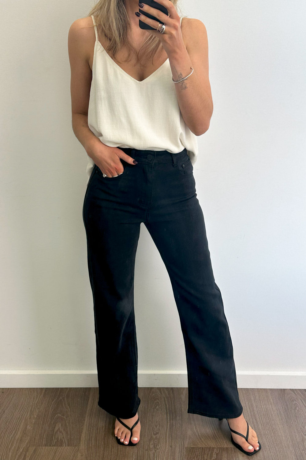 Izzy Straight Leg Denim Jeans