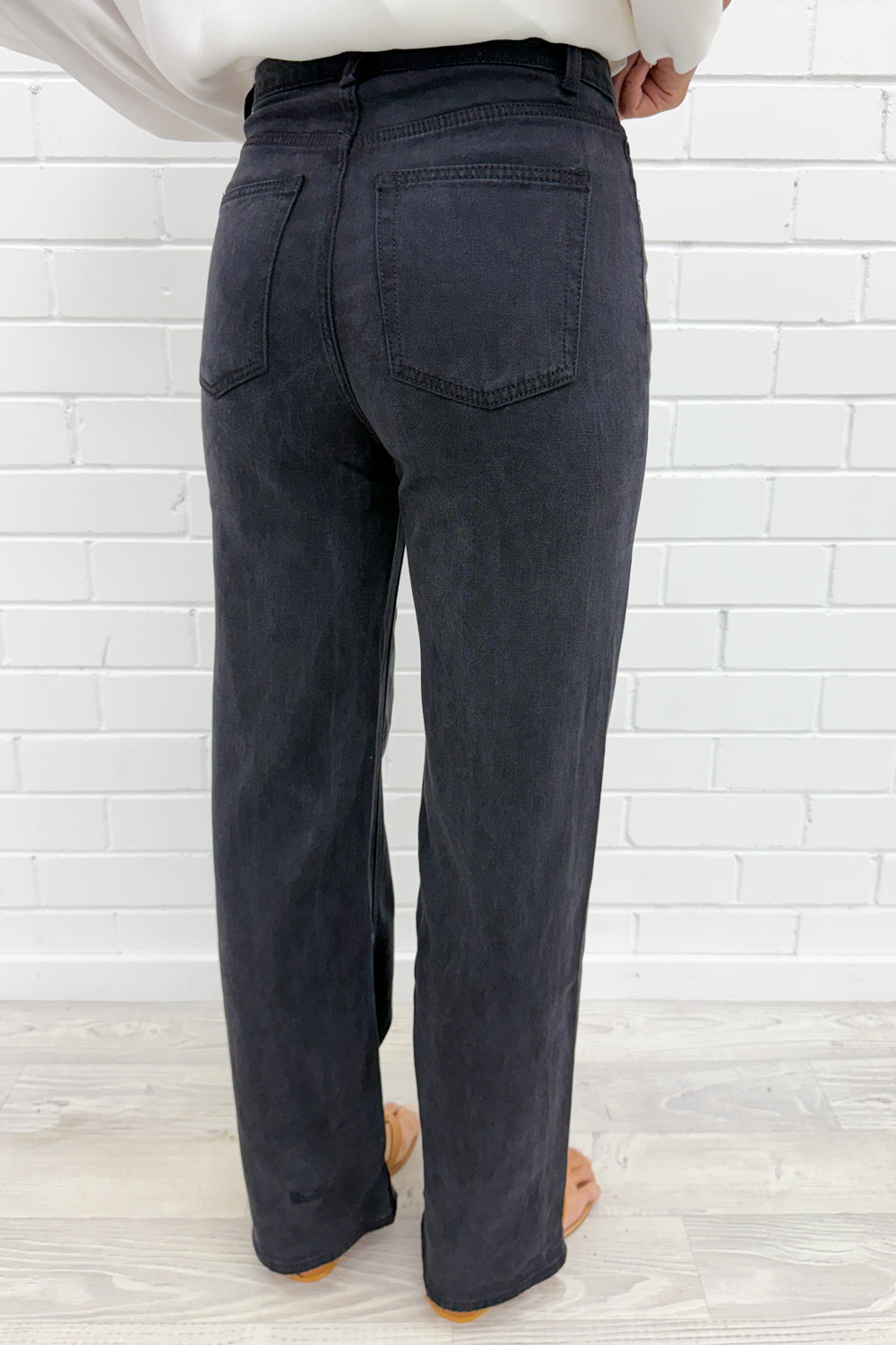 Izzy Straight Leg Denim Jeans - Image 5
