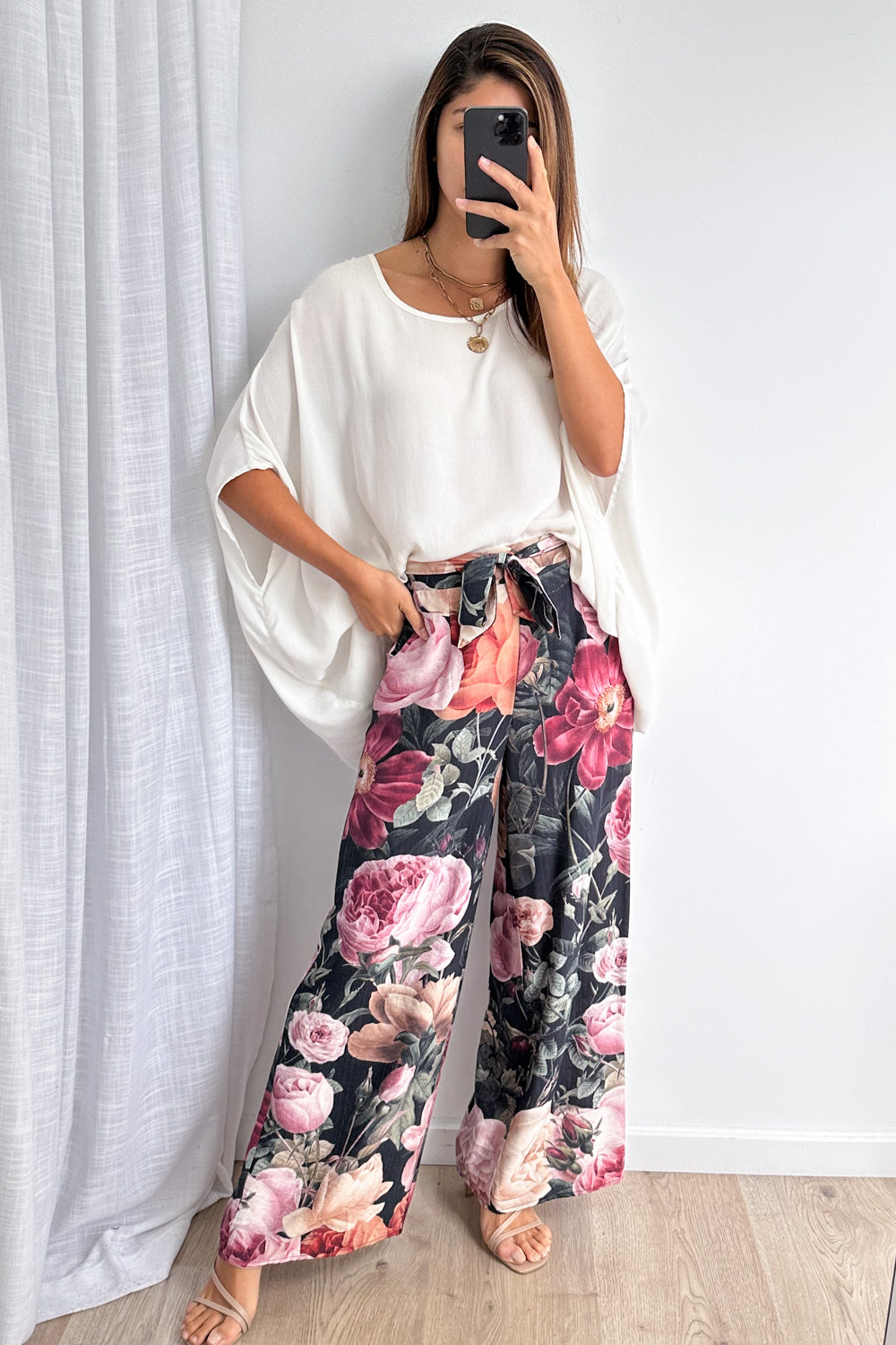 Jaslyn Pants - Vintage Floral
