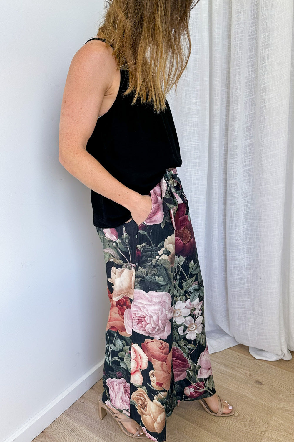 Jaslyn Pants Petite - Vintage Floral - Image 2