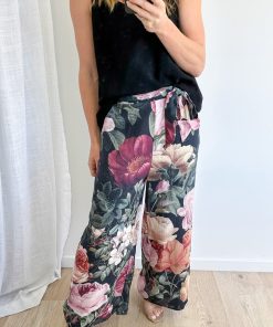 Jaslyn Pants Petite - Vintage Floral