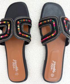 Lina Slides - Black