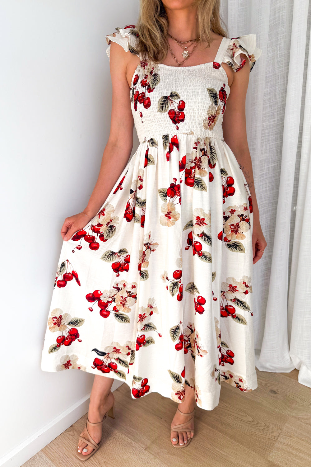 Lyrical Dress - Red Cherry - Image 2