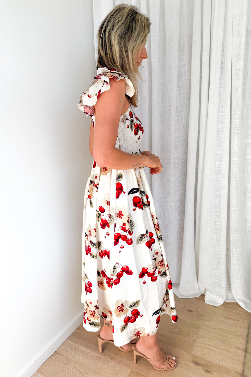 Lyrical Dress - Red Cherry - Image 4