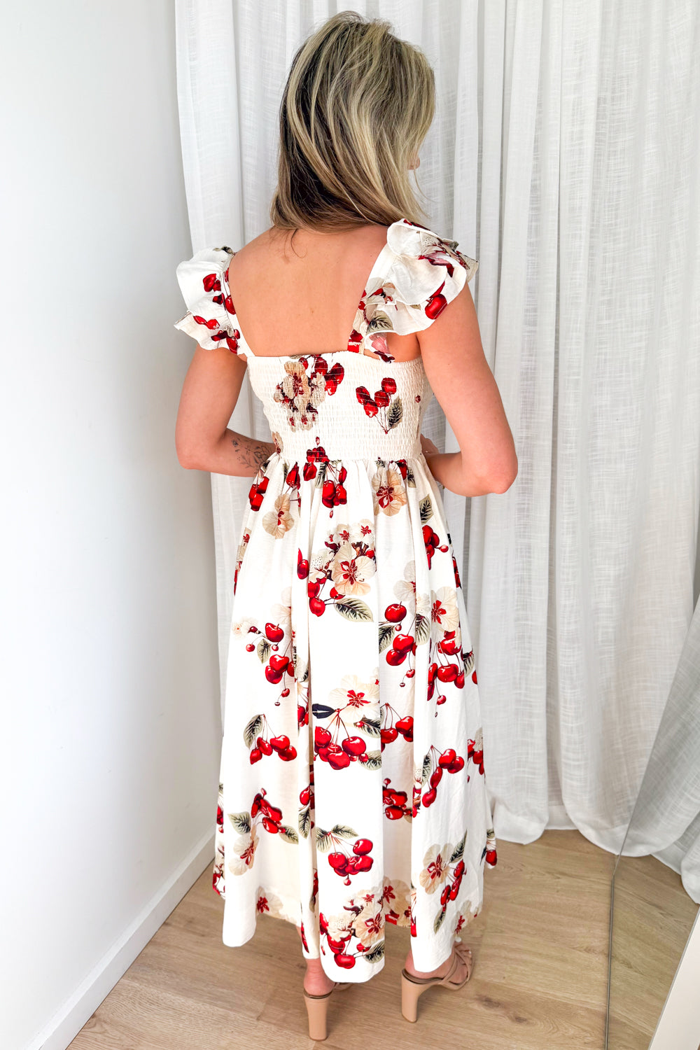 Lyrical Dress - Red Cherry - Image 5