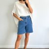 Monroe Shorts - Mid Denim