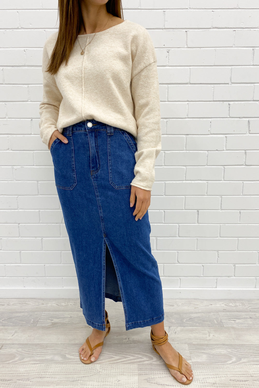 Olin Denim Skirt - Image 3