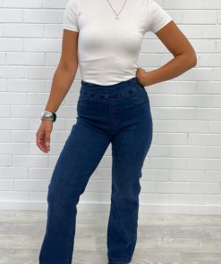 The Feel Good Wide Leg Jeans Petite