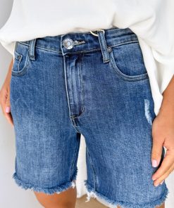 Riley Shorts - Dark Denim