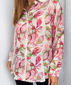 Rosie Shirt - Rose Leaf