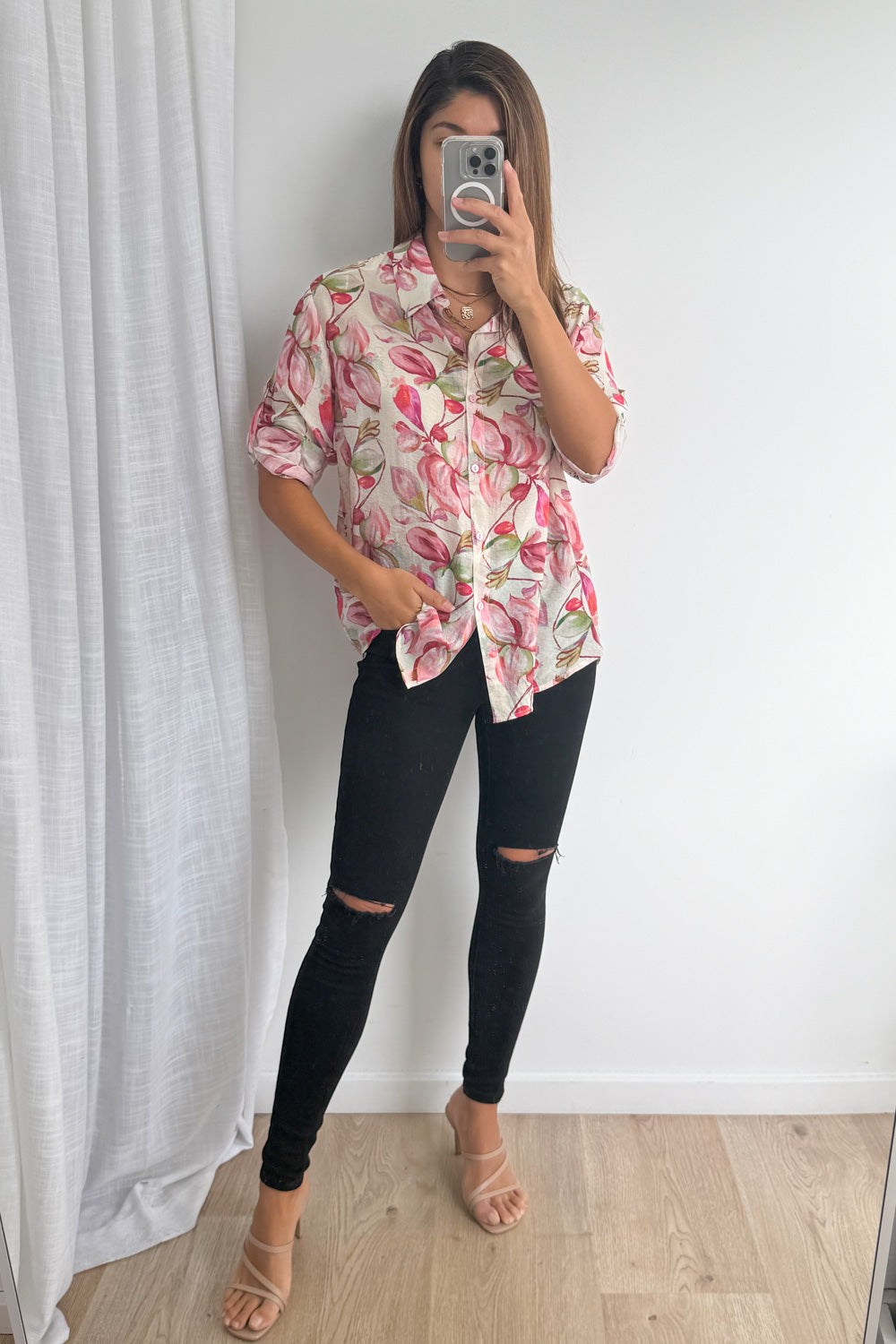Rosie Shirt - Rose Leaf - Image 2