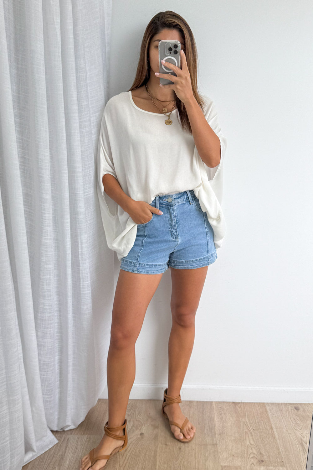 Sammy Denim Shorts - Image 2