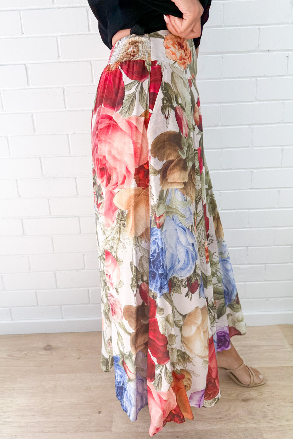 Sandra Maxi Skirt - Vintage Garden Floral - Image 3