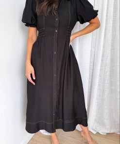Savoy Dress - Black
