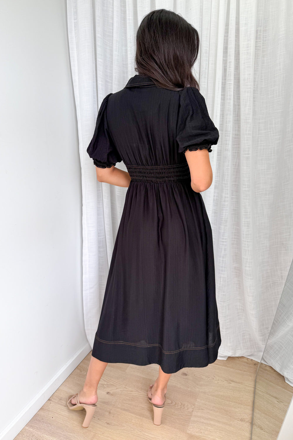 Savoy Dress - Black - Image 4