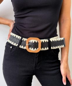 Simmi Stretch Belt - Black