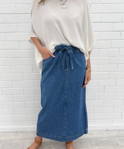 Sonya Denim Maxi Skirt