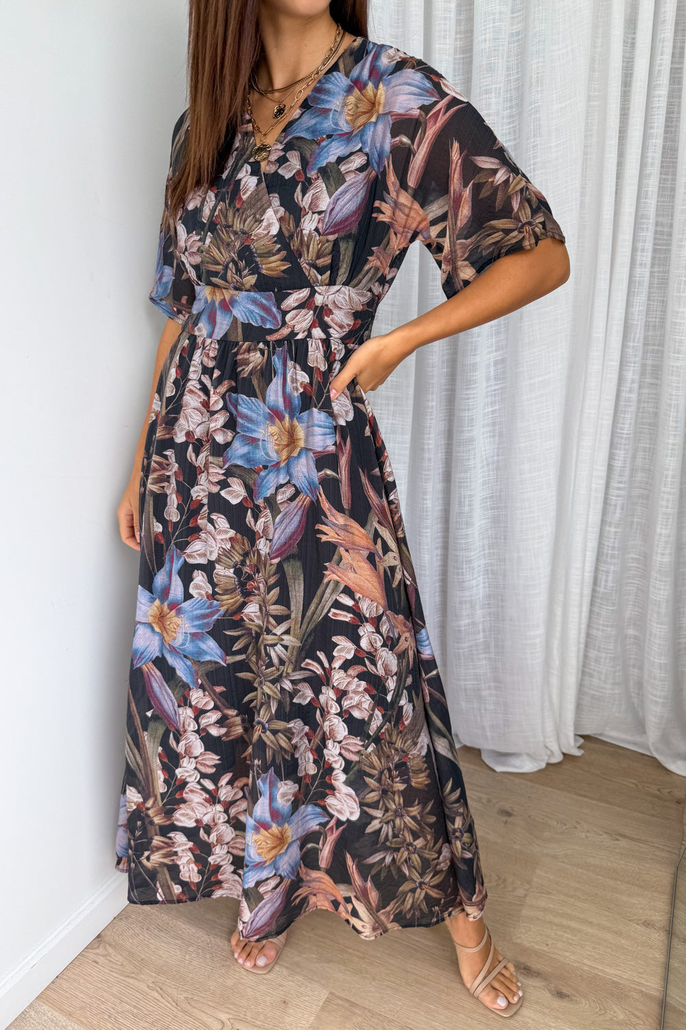 Stargazer Maxi Dress - Midnight Lily