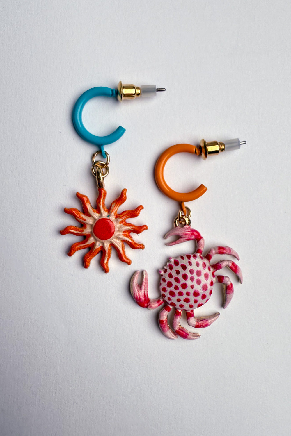 Summer Muse Earrings - Orange Multi