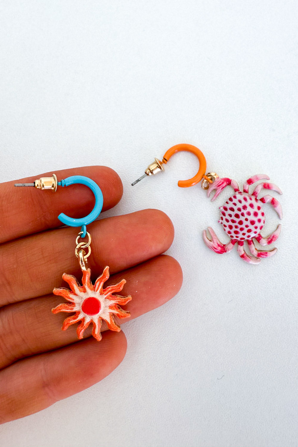 Summer Muse Earrings - Orange Multi - Image 5