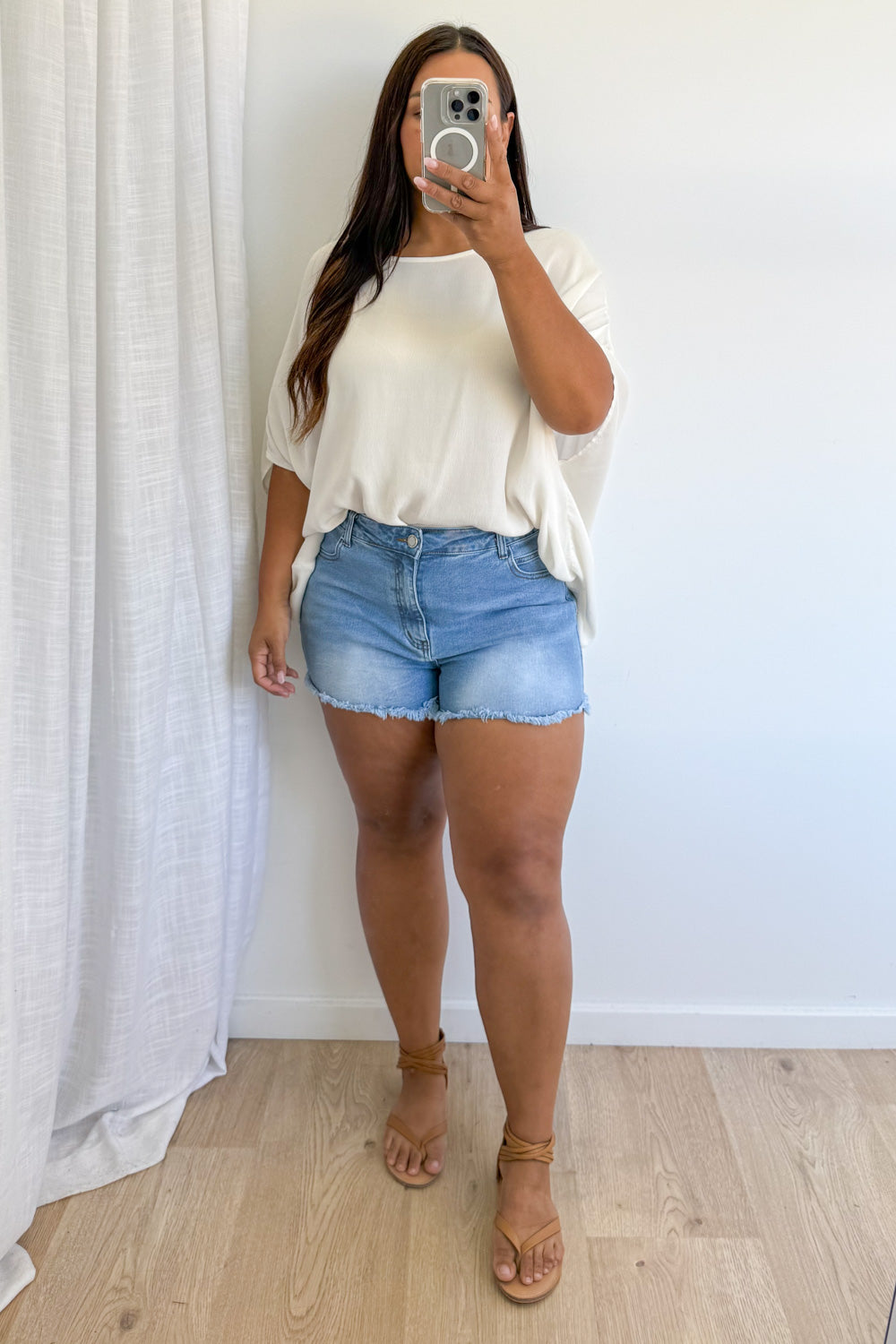 Tabby Denim Shorts - Image 5