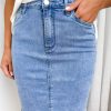 Tess Denim Skirt - Light Denim