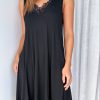 The Comfiest Night Dress - Black