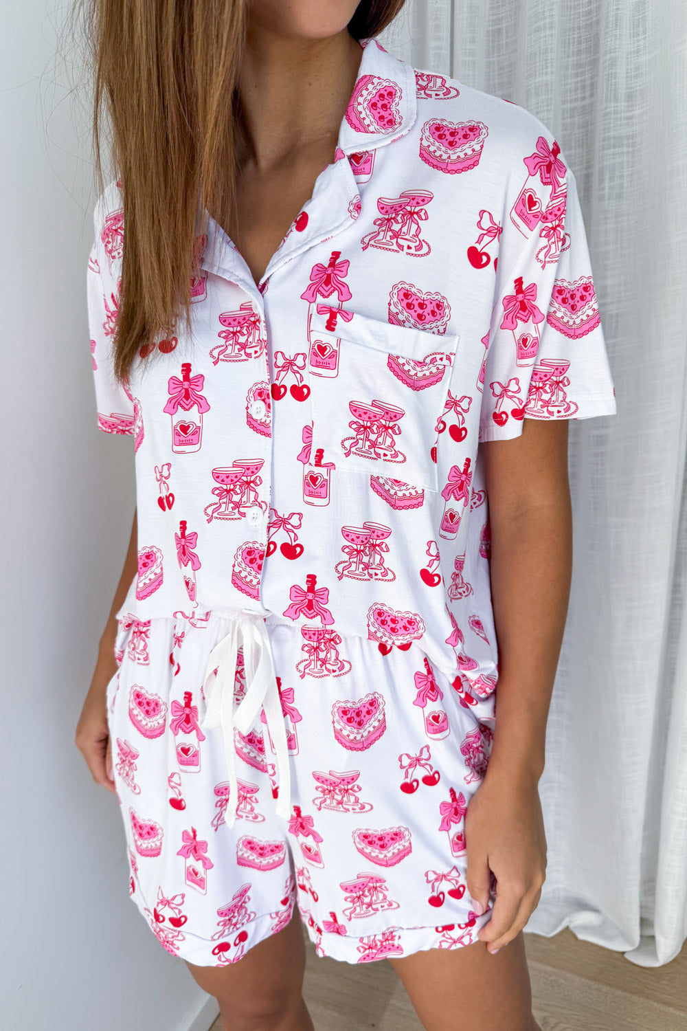 The Comfiest PJs Shirt & Short Set - Image 2
