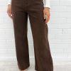 Tilda Wide Leg Jeans - Chocolate Denim