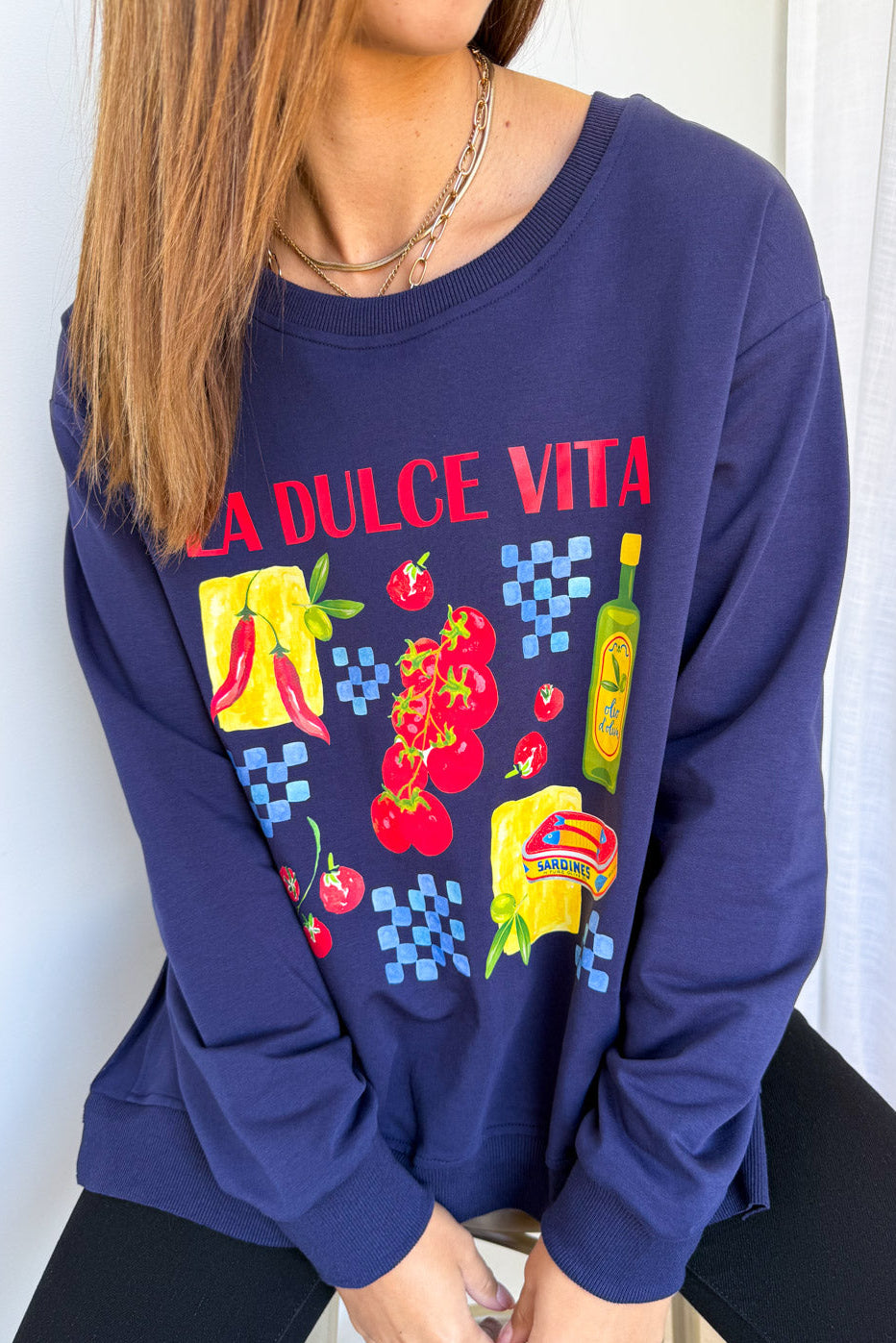 Verona Sweatshirt - Navy