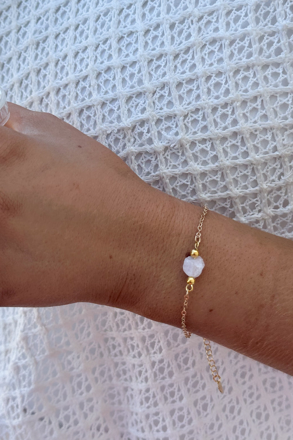 You Can Do This Bracelet - Rose Quartz - Image 2