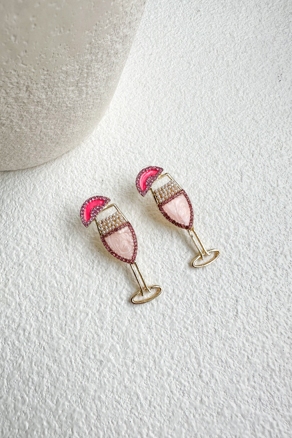 Alexa Earrings - Pink - Image 5