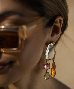 Remi Earrings - Blue Multi