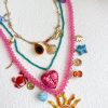 Sienna Necklace - Pink Multi