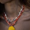 Tammy Necklace - Orange